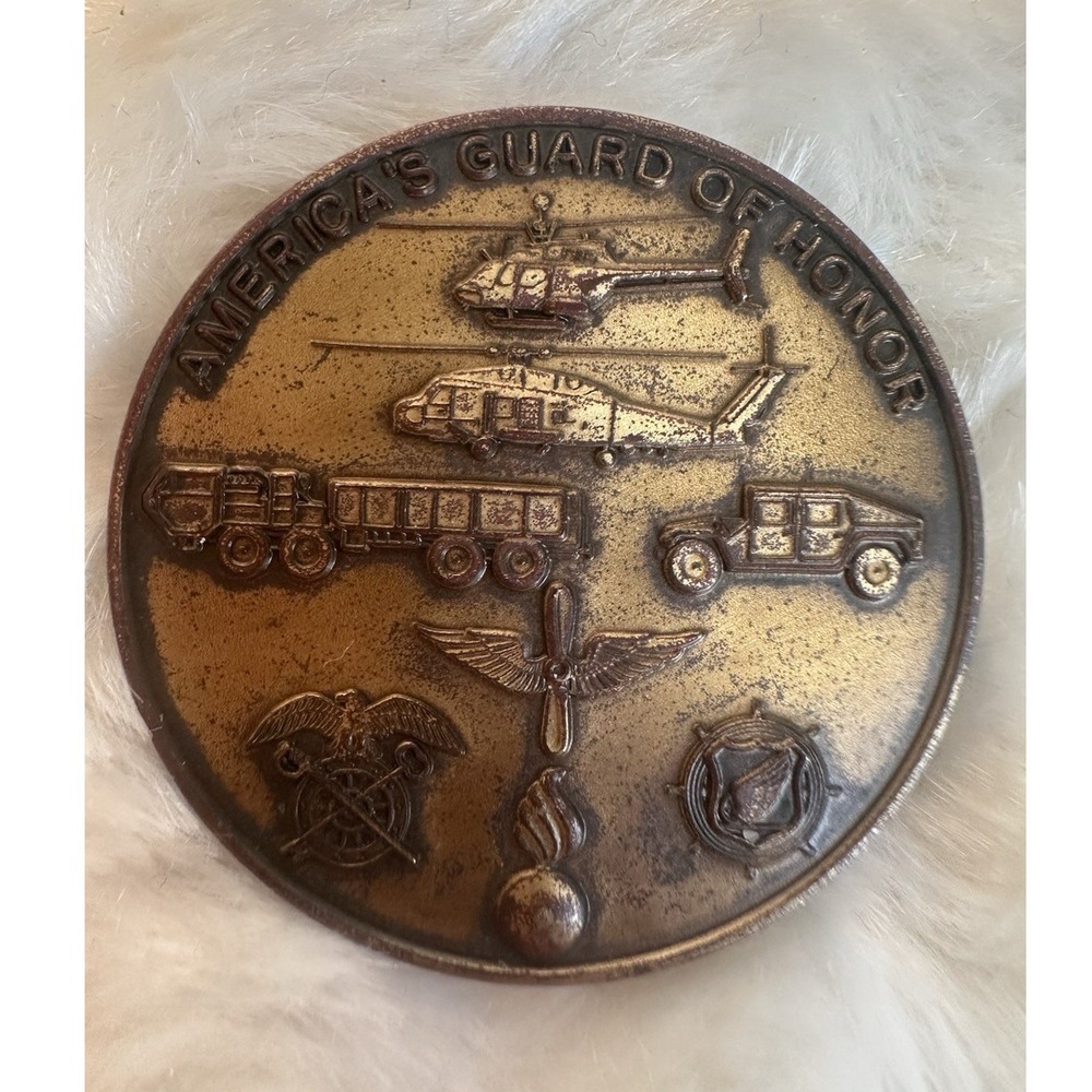 82d Aviation Brigade "America's Guard of Honor" Militaria Challenge Coin